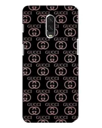 Чохол для OnePlus 6T з картинкою «Класична монограма Gucci»