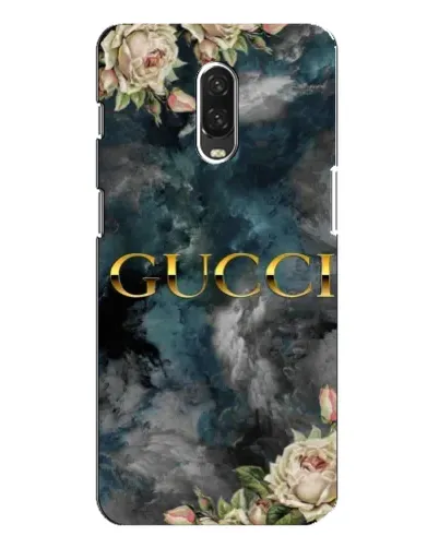 Чохол для OnePlus 6T з картинкою «Абстрактні квіти Gucci»