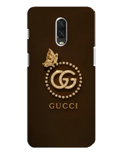 Чохол для OnePlus 6T з картинкою «Gucci — золотий метелик»