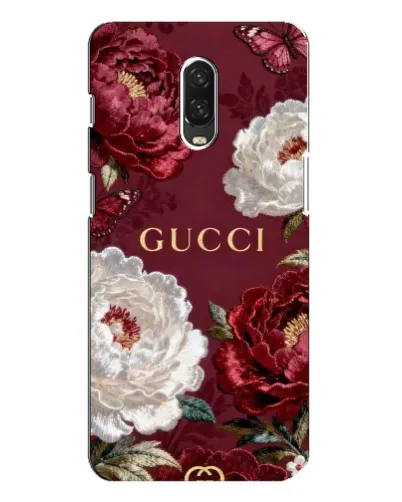 Чохол для OnePlus 6T з картинкою «Gucci — бордові троянди» Чохол для OnePlus 6T з картинкою «Gucci — бордові троянди»