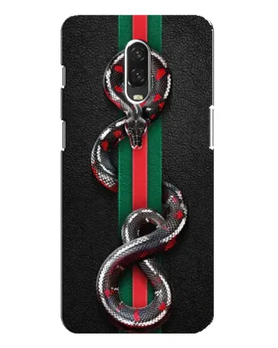 Чохол для OnePlus 6T з картинкою «Gucci — змія на смузі» Чохол для OnePlus 6T з картинкою «Gucci — змія на смузі»