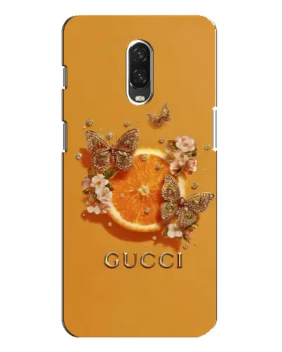 Чохол для OnePlus 6T з картинкою «Gucci — золоті метелики» Чохол для OnePlus 6T з картинкою «Gucci — золоті метелики»