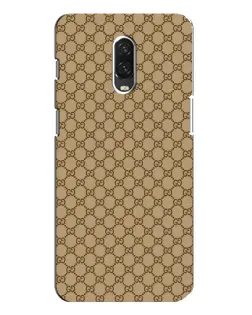 Чохол для OnePlus 6T з картинкою «Gucci — класичний беж»