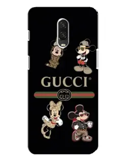 Чохол для OnePlus 6T з картинкою «Gucci — герої Disney та монограма»