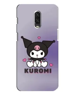 Чехол для OnePlus 6T с картинкой «Kuromi — фиолетовый арт»