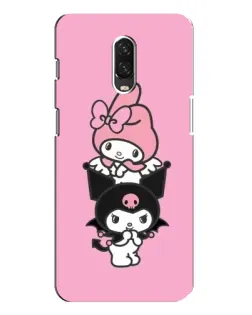 Чехол для OnePlus 6T с картинкой «My Melody и Kuromi»