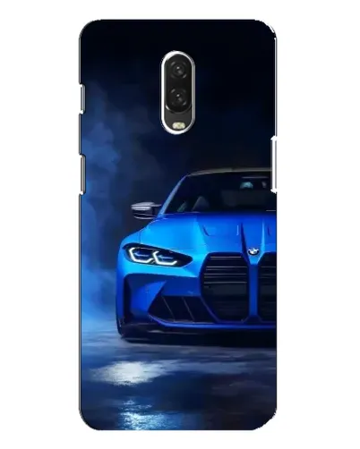Чохол для OnePlus 6T з картинкою «Блакитна BMW M4»