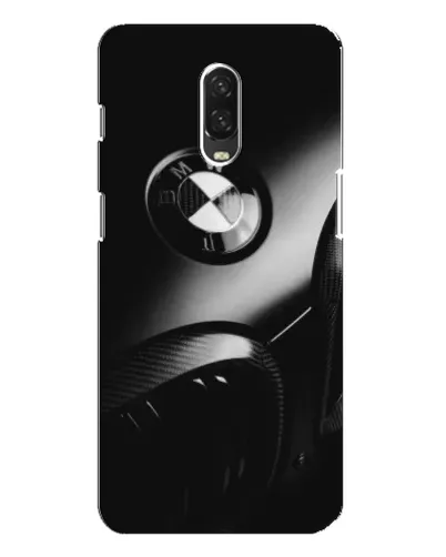 Чохол для OnePlus 6T з картинкою «Емблема BMW — макро»