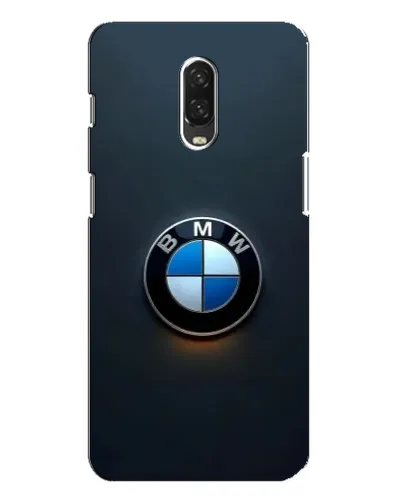 Чохол для OnePlus 6T з картинкою «Логотип BMW — мінімалізм»