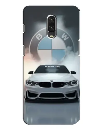 Чохол для OnePlus 6T з картинкою «BMW в білому диму» Чохол для OnePlus 6T з картинкою «BMW в білому диму»