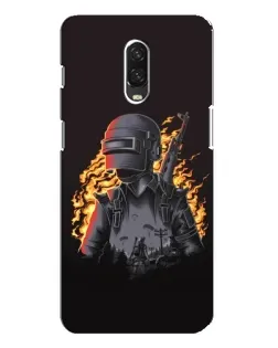 Чохол для OnePlus 6T з картинкою «PUBG — вогняний силует» Чохол для OnePlus 6T з картинкою «PUBG — вогняний силует»