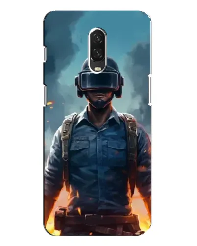 Чохол для OnePlus 6T з картинкою «PUBG — реалістичний герой»