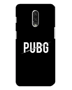 Чохол для OnePlus 6T з картинкою «PUBG — білий логотип» Чохол для OnePlus 6T з картинкою «PUBG — білий логотип»