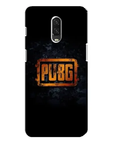 Чохол для OnePlus 6T з картинкою «PUBG — золотий логотип»
