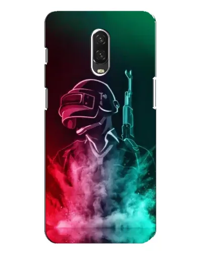 Чохол для OnePlus 6T з картинкою «PUBG — вогняний воїн»