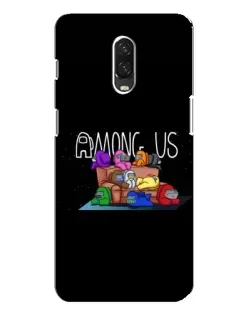 Чехол для OnePlus 6T с картинкой «Логотип Among Us» Чехол для OnePlus 6T с картинкой «Логотип Among Us»