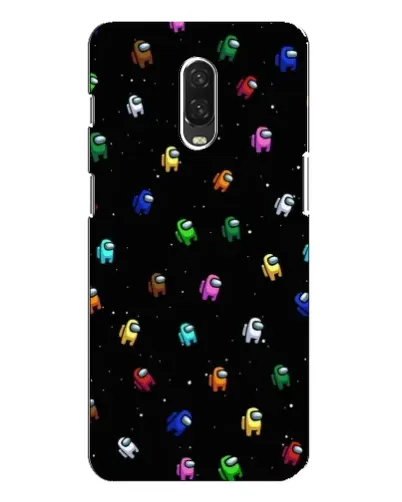 Чехол для OnePlus 6T с картинкой «Экипаж Among Us»