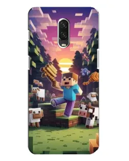Чохол для OnePlus 6T з картинкою «Стів на фермі» Чохол для OnePlus 6T з картинкою «Стів на фермі»