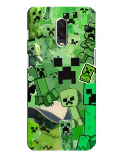 Чохол для OnePlus 6T з картинкою «Кріпери Minecraft» Чохол для OnePlus 6T з картинкою «Кріпери Minecraft»