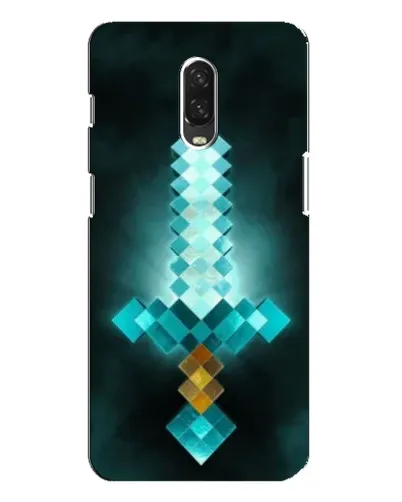 Чохол для OnePlus 6T з картинкою «Алмазний меч неон»