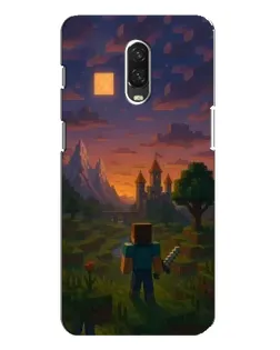 Чохол для OnePlus 6T з картинкою «Стів біля вежі» Чохол для OnePlus 6T з картинкою «Стів біля вежі»