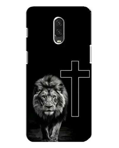 Чохол для OnePlus 6T з картинкою «Лев та Хрест»