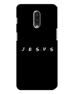 Чохол для OnePlus 6T з картинкою «Крапки віри J.E.S.U.S.»