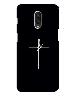 Чехол для OnePlus 6T с картинкой «Тонкий крест»