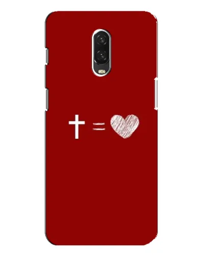 Чехол для OnePlus 6T с картинкой «Уравнение любви» Чехол для OnePlus 6T с картинкой «Уравнение любви»