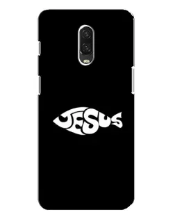 Чехол для OnePlus 6T с картинкой «Рыба Jesus»