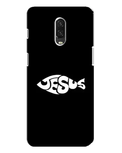 Чехол для OnePlus 6T с картинкой «Рыба Jesus» Чехол для OnePlus 6T с картинкой «Рыба Jesus»