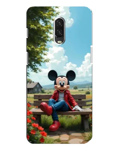 Чохол для OnePlus 6T з картинкою «Міккі на лавці» Чохол для OnePlus 6T з картинкою «Міккі на лавці»