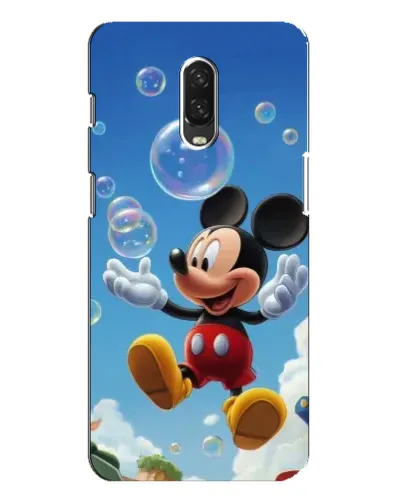 Чохол для OnePlus 6T з картинкою «Mickey та мильні бульбашки» Чохол для OnePlus 6T з картинкою «Mickey та мильні бульбашки»