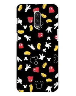 Чохол для OnePlus 6T з картинкою «Графічний принт лапок»