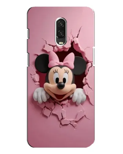 Чохол для OnePlus 6T з картинкою «Мінні крізь стіну» Чохол для OnePlus 6T з картинкою «Мінні крізь стіну»