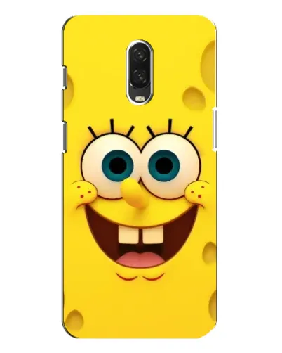 Чохол для OnePlus 6T з картинкою «Губка Боб посмішка»