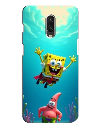Чехол для OnePlus 6T с картинкой «Спанч Боб под водой» Чехол для OnePlus 6T с картинкой «Спанч Боб под водой»