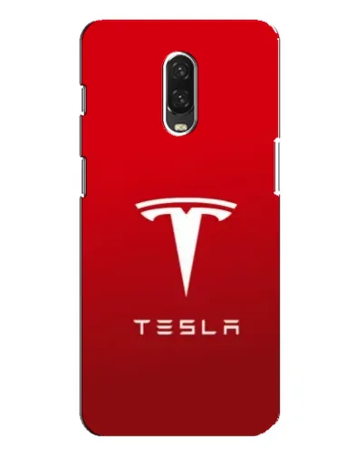 Чохол для OnePlus 6T з картинкою «Tesla Red Classic»
