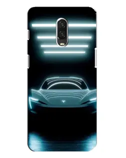 Чохол для OnePlus 6T з картинкою «Tesla в неоні» Чохол для OnePlus 6T з картинкою «Tesla в неоні»