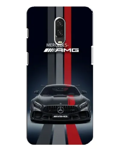 Чехол для OnePlus 6T с картинкой «Mercedes — белый карбон»