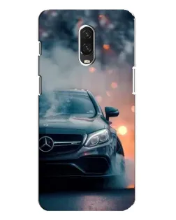 Чехол для OnePlus 6T с картинкой «Mercedes — ночной город»