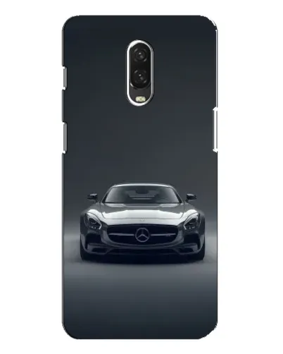 Чехол для OnePlus 6T с картинкой «Mercedes на черном»