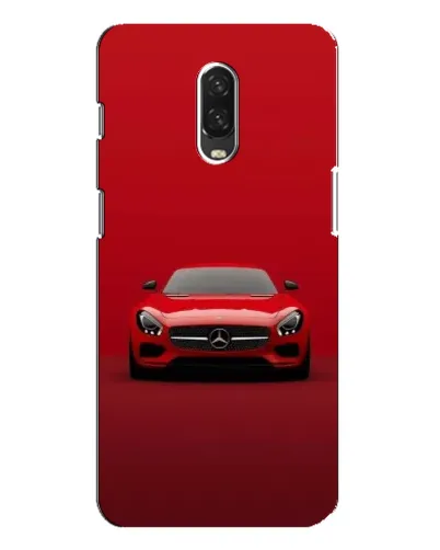 Чехол для OnePlus 6T с картинкой «Красный Mercedes AMG»