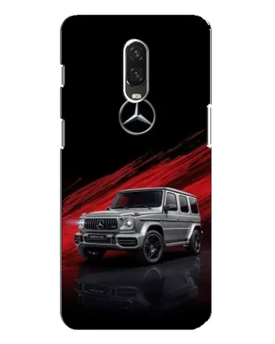Чехол для OnePlus 6T с картинкой «Mercedes G-Class красный»