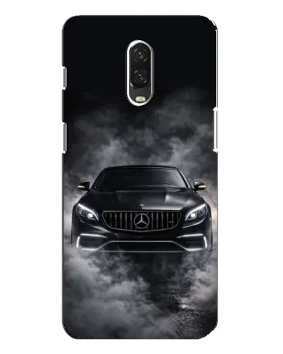 Чехол для OnePlus 6T с картинкой «Mercedes в дыму»