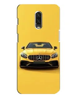 Чехол для OnePlus 6T с картинкой «Желтый Mercedes GT»