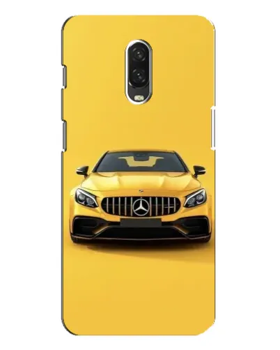 Чехол для OnePlus 6T с картинкой «Желтый Mercedes GT»
