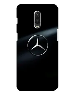 Чехол для OnePlus 6T с картинкой «Mercedes на металле»