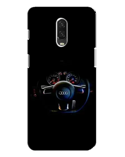 Чохол для OnePlus 6T з картинкою «Салон Audi — кермо» Чохол для OnePlus 6T з картинкою «Салон Audi — кермо»