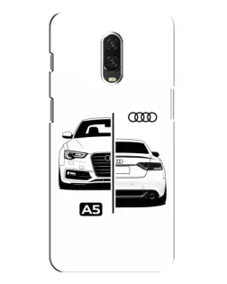 Чохол для OnePlus 6T з картинкою «Audi — контрастний дизайн» Чохол для OnePlus 6T з картинкою «Audi — контрастний дизайн»